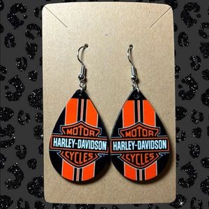 Harley Davidson Earrings